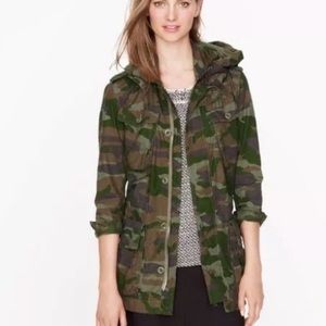 J Crew fatigue boyfriend military  utility jacket